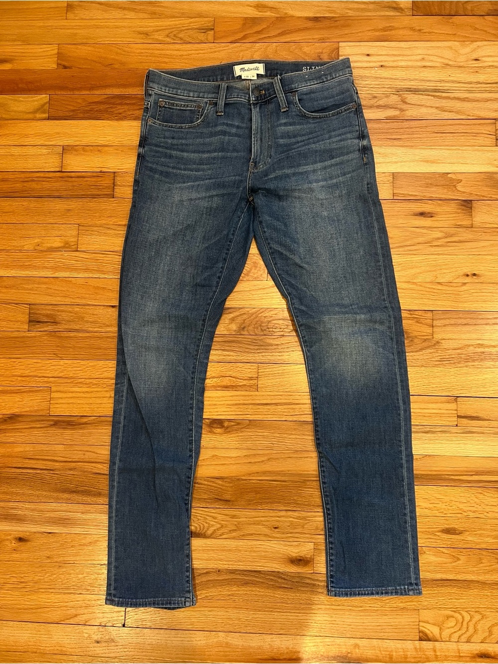Madewell Slim Men's Jeans in Indigo Blue